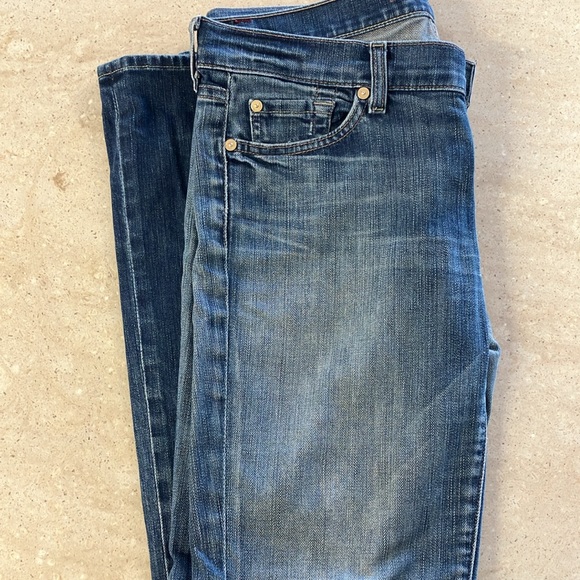 Seven For All Mankind Bootcut Jeans with light fade - Picture 6 of 7